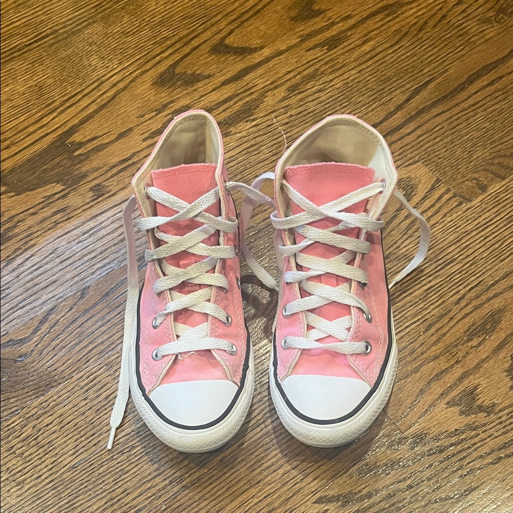 Kids Pink Converse Shoes
